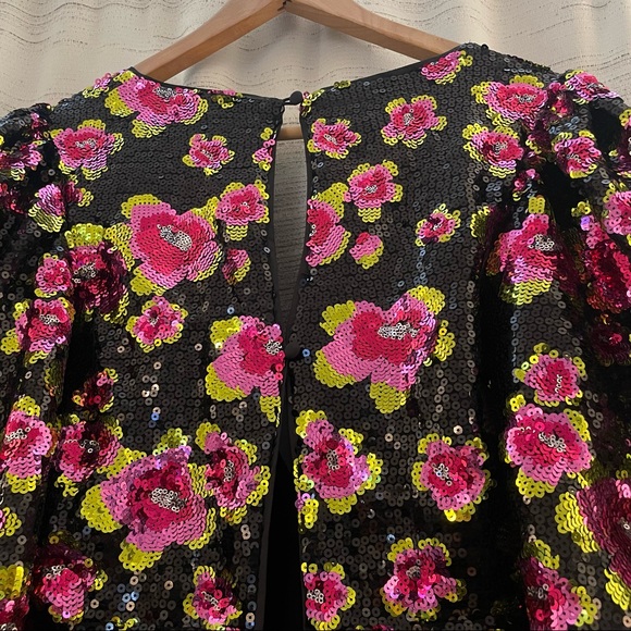 For Love and Lemons Morrison Mini Dress, Dahlia - S - Picture 8 of 8